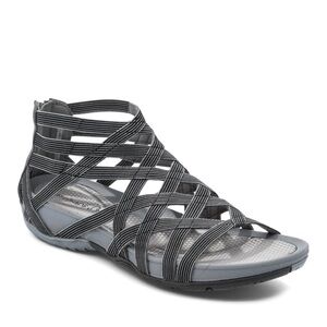 BareTraps Gray Gladiator Sandals